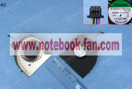 New Fan For HP ProBook 4340S 4341S EF75070V1-C040-S9A 4 PIN